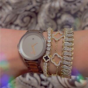 MVMT Silver and Gold Women's Watch
